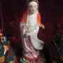 Escultura Kuan Ying Buda Porcelana Antigua China